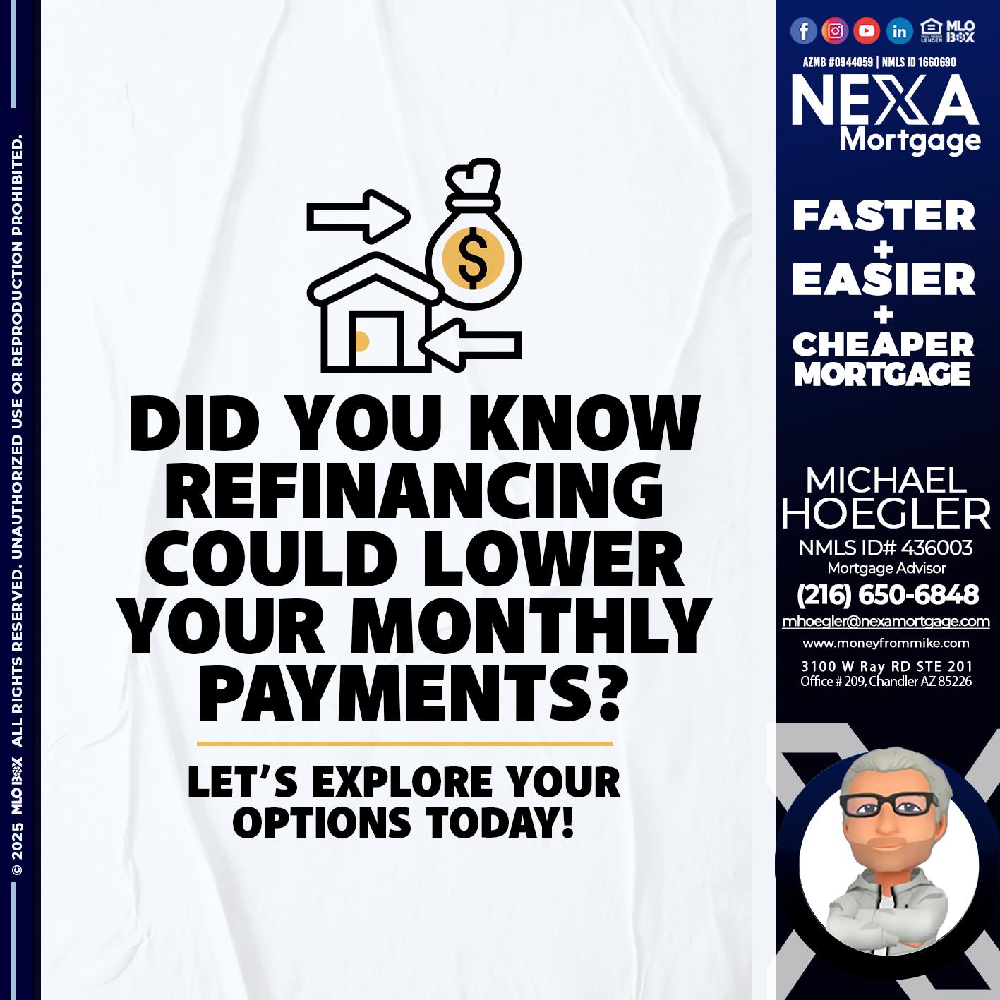 DID YOU KNOW - Michael Hoegler -Mortgage Advisor DID YOU KNOW - Michael Hoegler -Mortgage Advisor