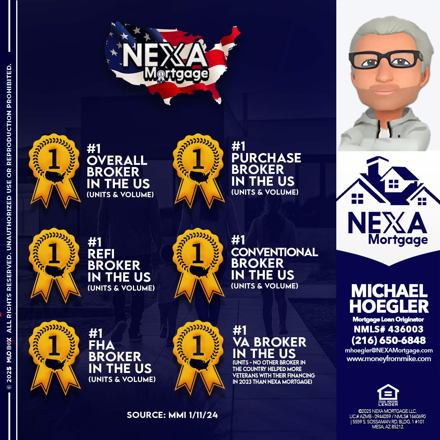 #1 - Michael Hoegler -Mortgage Advisor