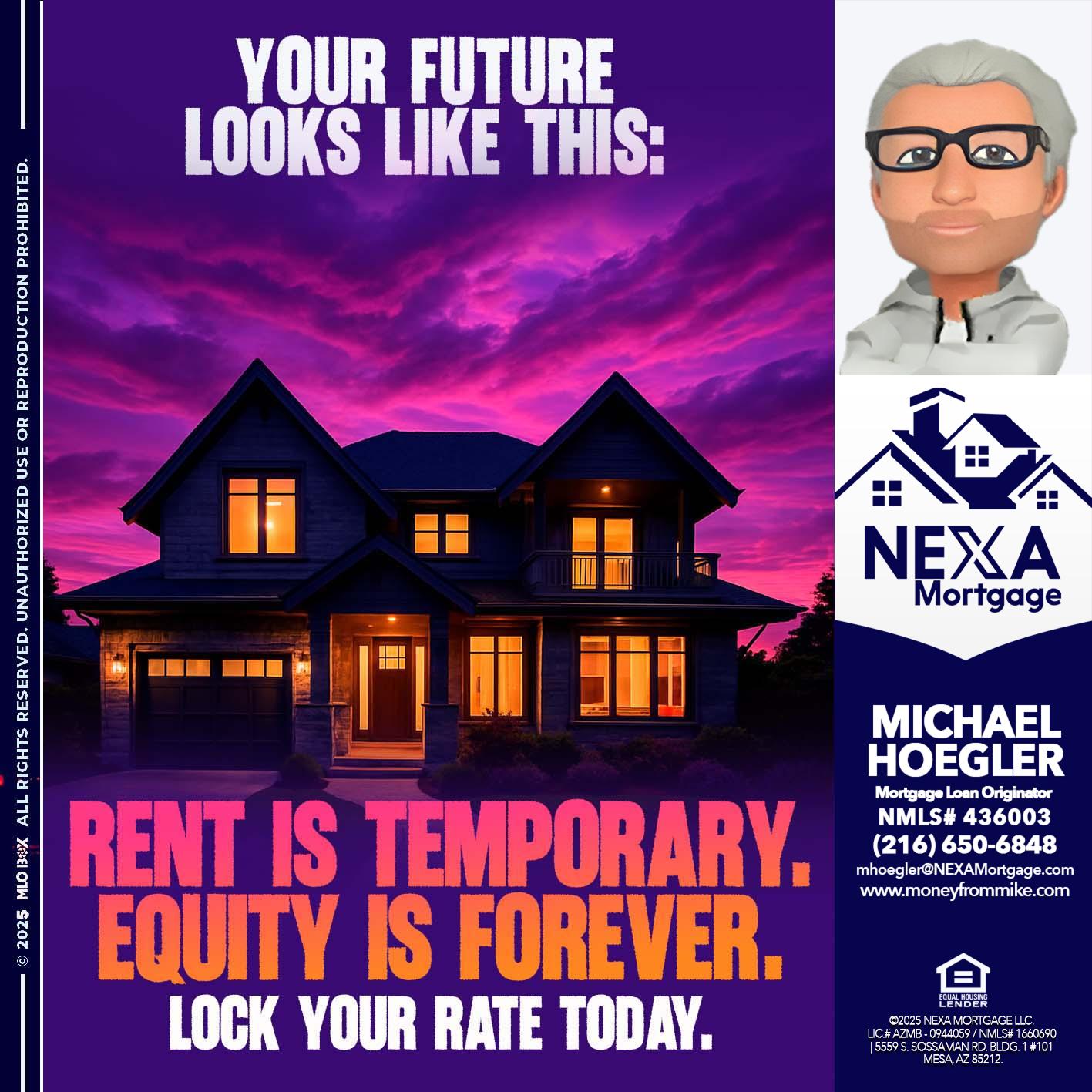 YOUR FUTURE - Michael Hoegler -Mortgage Advisor
