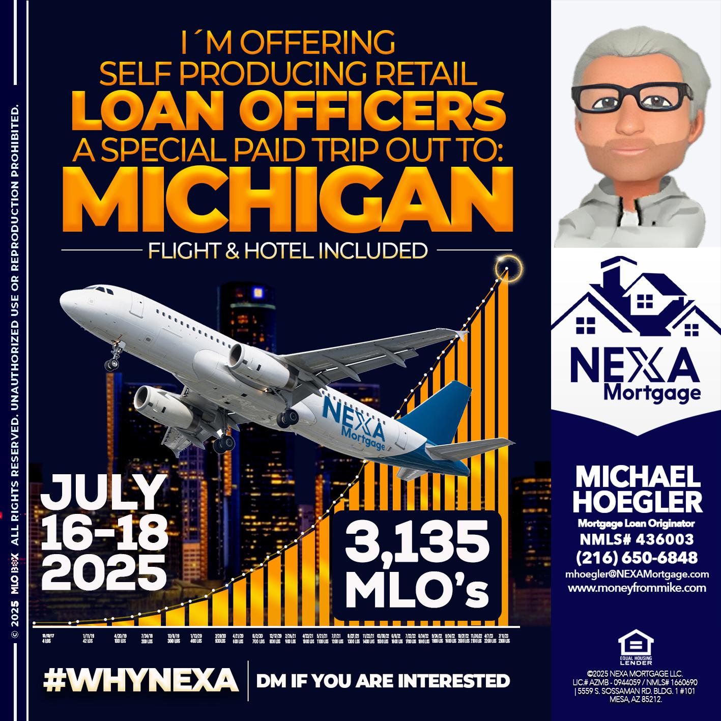 MICHIGAN TRIP - Michael Hoegler -Mortgage Advisor