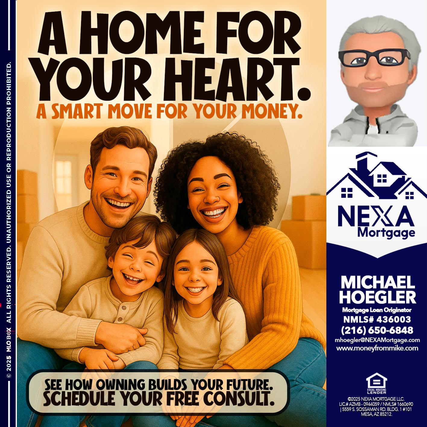 A HOME FOR - Michael Hoegler -Mortgage Advisor