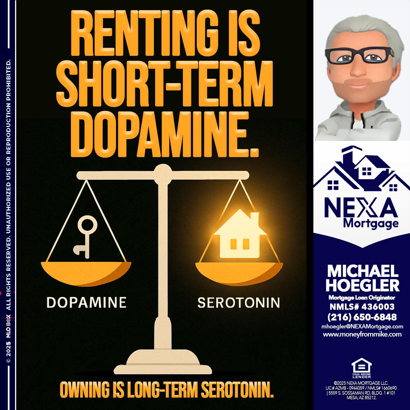 RENTING IS SHORT TERM - Michael Hoegler -Mortgage Advisor