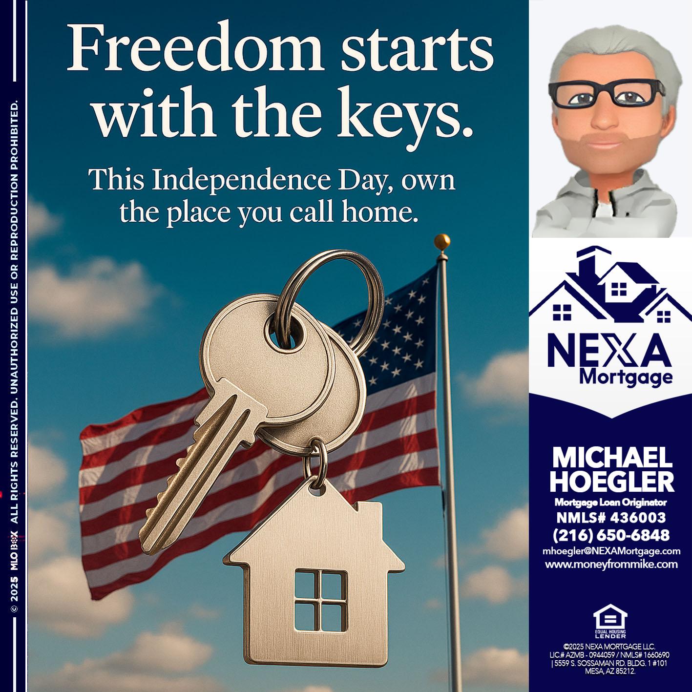FREEDOM STARTS - Michael Hoegler -Mortgage Advisor