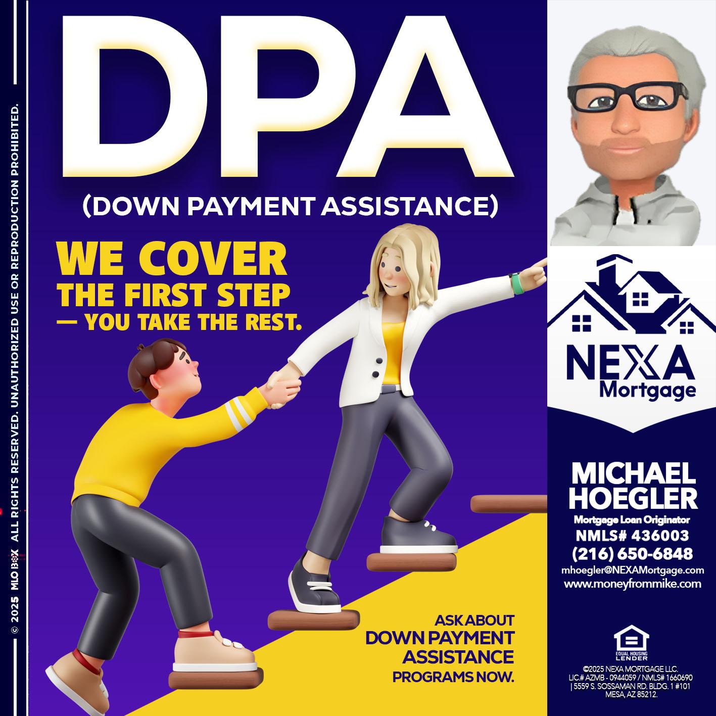 DPA LOANS - Michael Hoegler -Mortgage Advisor