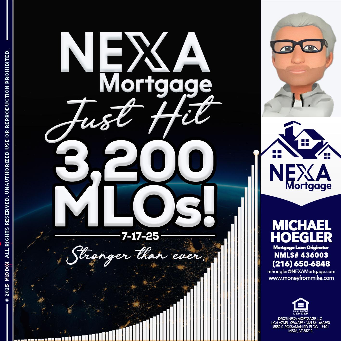 3200 MLOs - Michael Hoegler -Mortgage Advisor 3200 MLOs - Michael Hoegler -Mortgage Advisor
