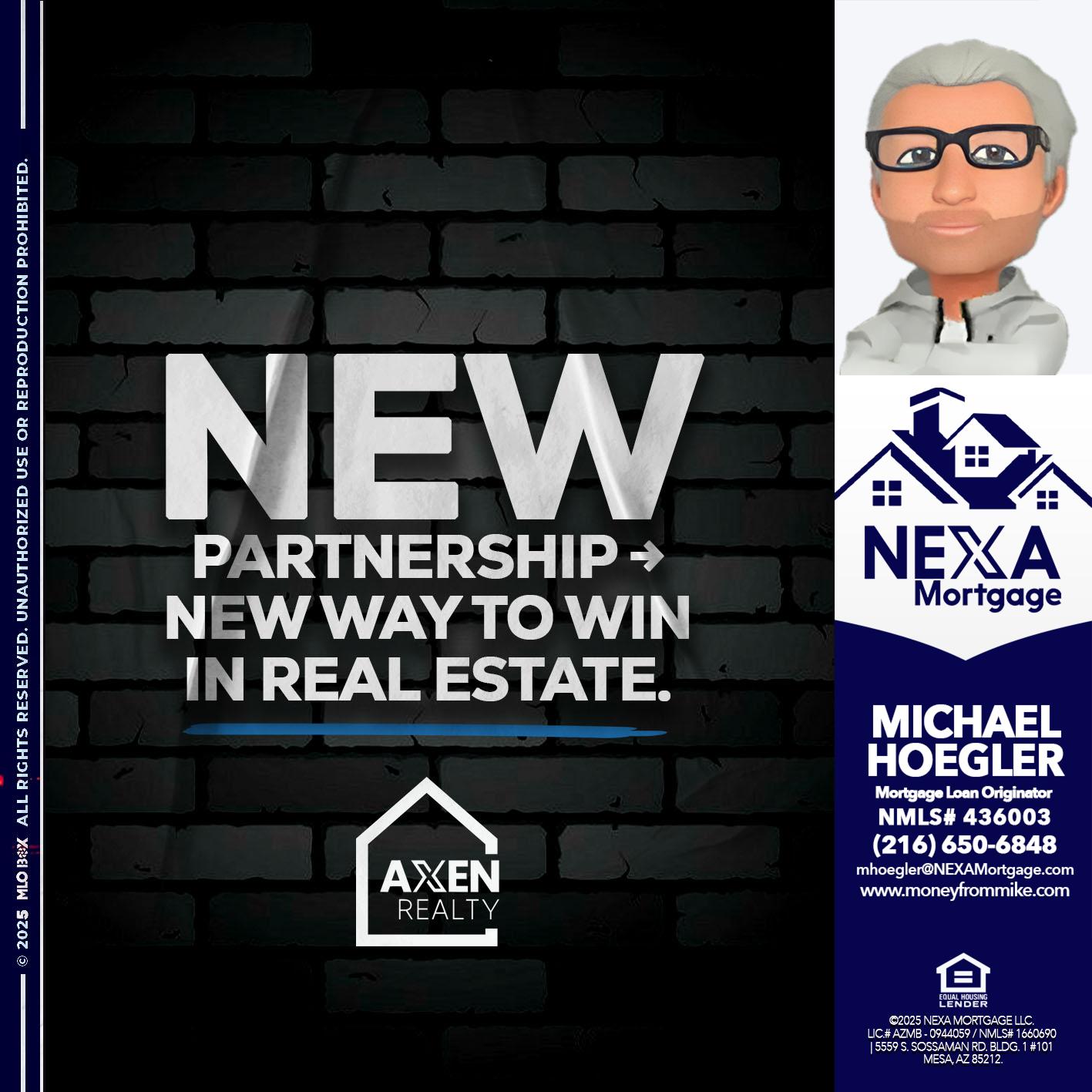 new partnership - Michael Hoegler -Mortgage Advisor new partnership - Michael Hoegler -Mortgage Advisor