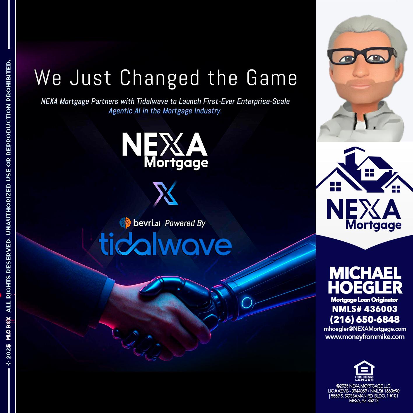 we just change - Michael Hoegler -Mortgage Advisor we just change - Michael Hoegler -Mortgage Advisor