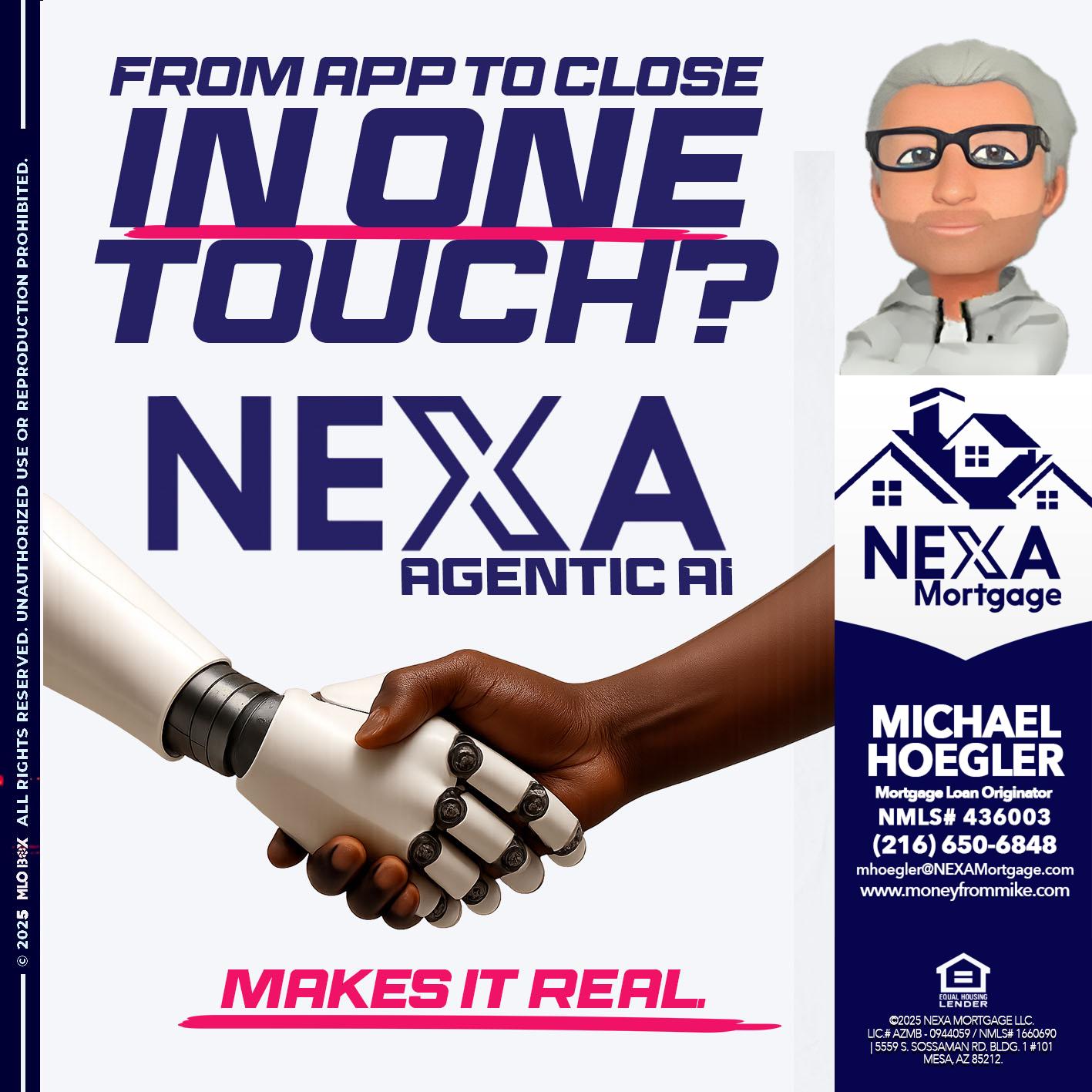 IN ONE TOUCH - Michael Hoegler -Mortgage Advisor IN ONE TOUCH - Michael Hoegler -Mortgage Advisor