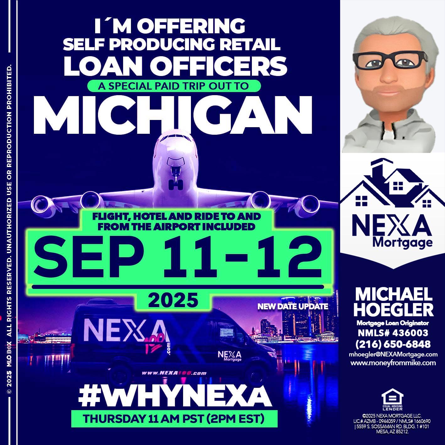 michigan sep 11-12 - Michael Hoegler -Mortgage Advisor michigan sep 11-12 - Michael Hoegler -Mortgage Advisor