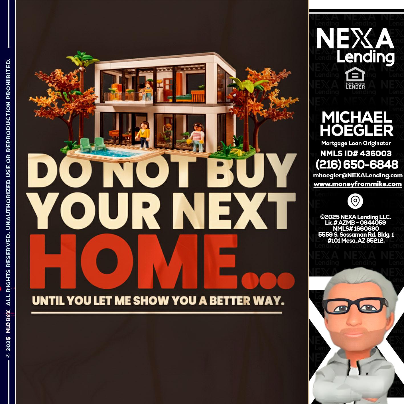 DO NOT BUY - Michael Hoegler -Mortgage Advisor