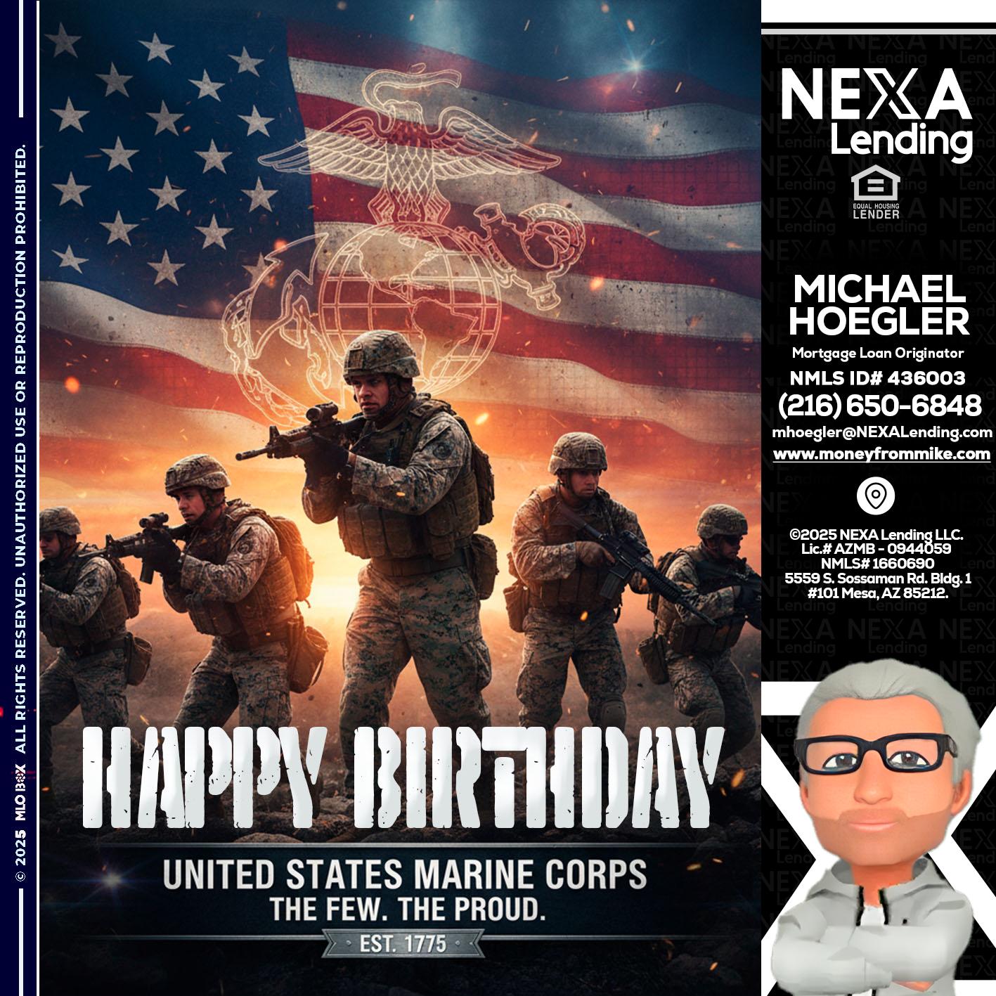 happy birthday - Michael Hoegler -Mortgage Advisor