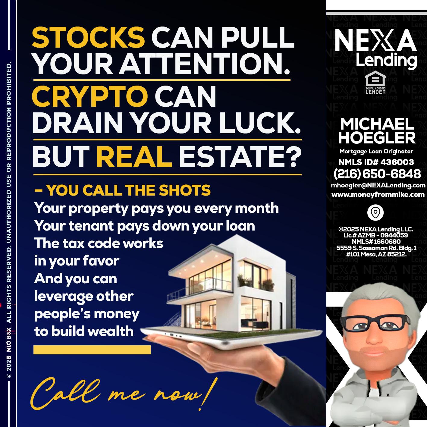 STOCK YOUR - Michael Hoegler -Mortgage Advisor