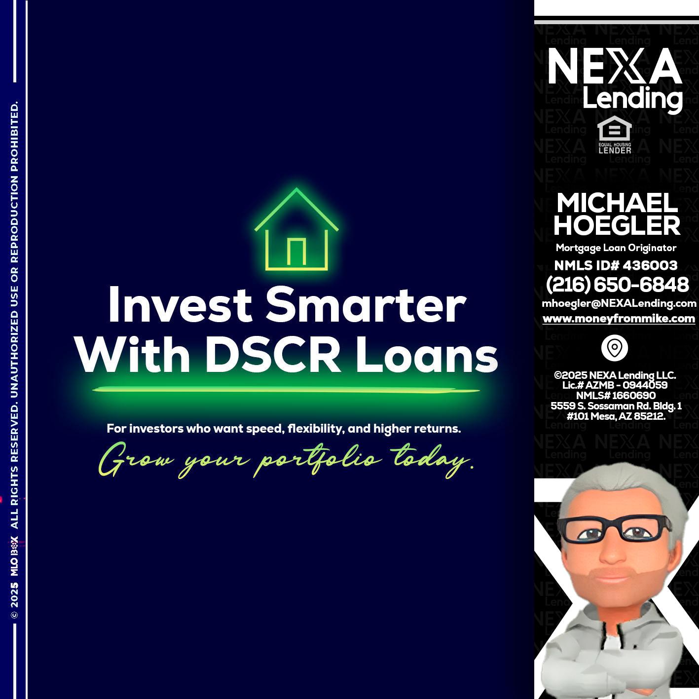 DSCR - Michael Hoegler -Mortgage Advisor