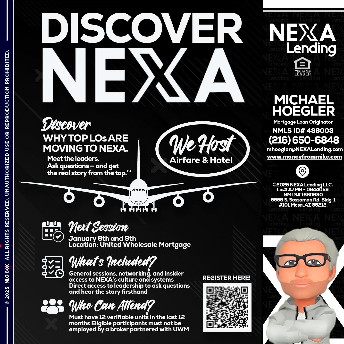 DISCOVER NEXA - Michael Hoegler -Mortgage Advisor