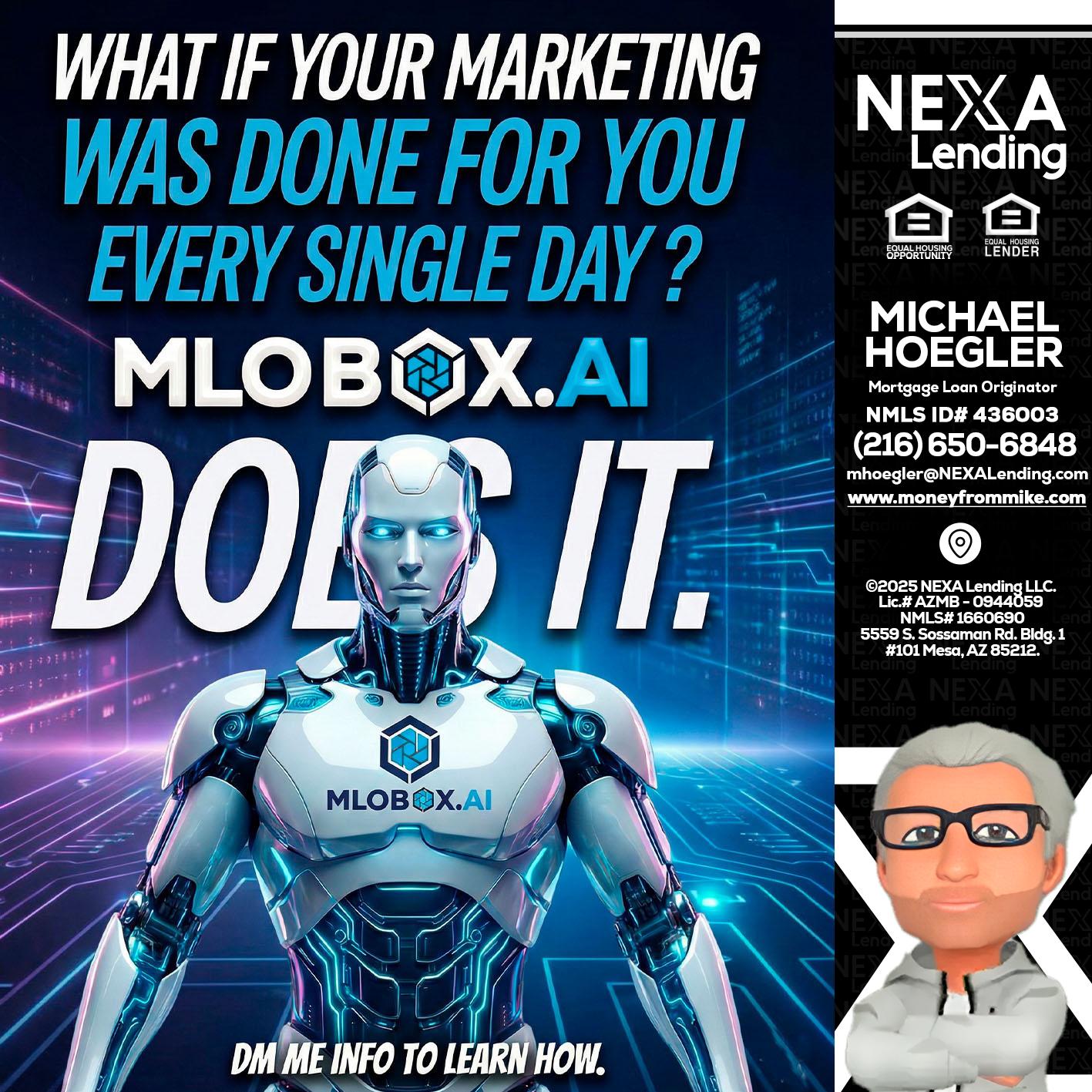 DOES IT - Michael Hoegler -Mortgage Advisor