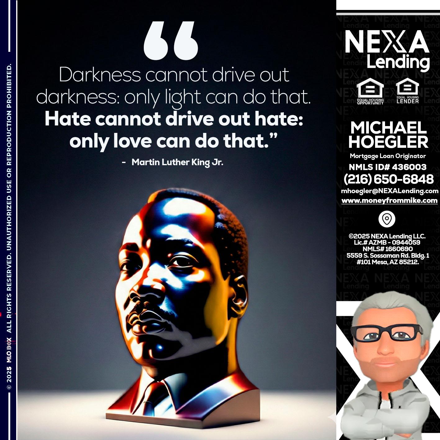 MLK 2026 - Michael Hoegler -Mortgage Advisor