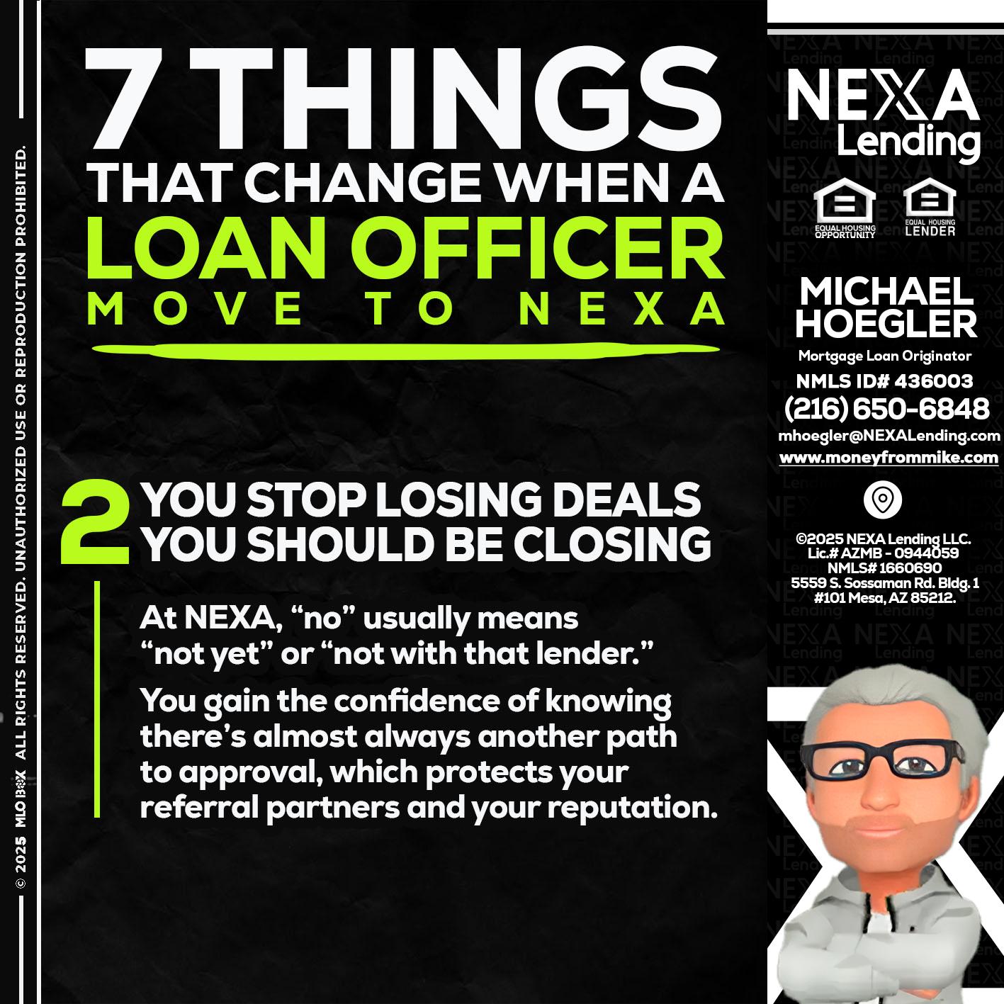 7 THINGS (2) - Michael Hoegler -Mortgage Advisor