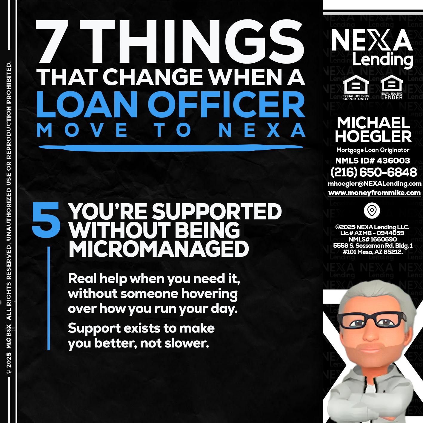 7 THINGS (5) - Michael Hoegler -Mortgage Advisor