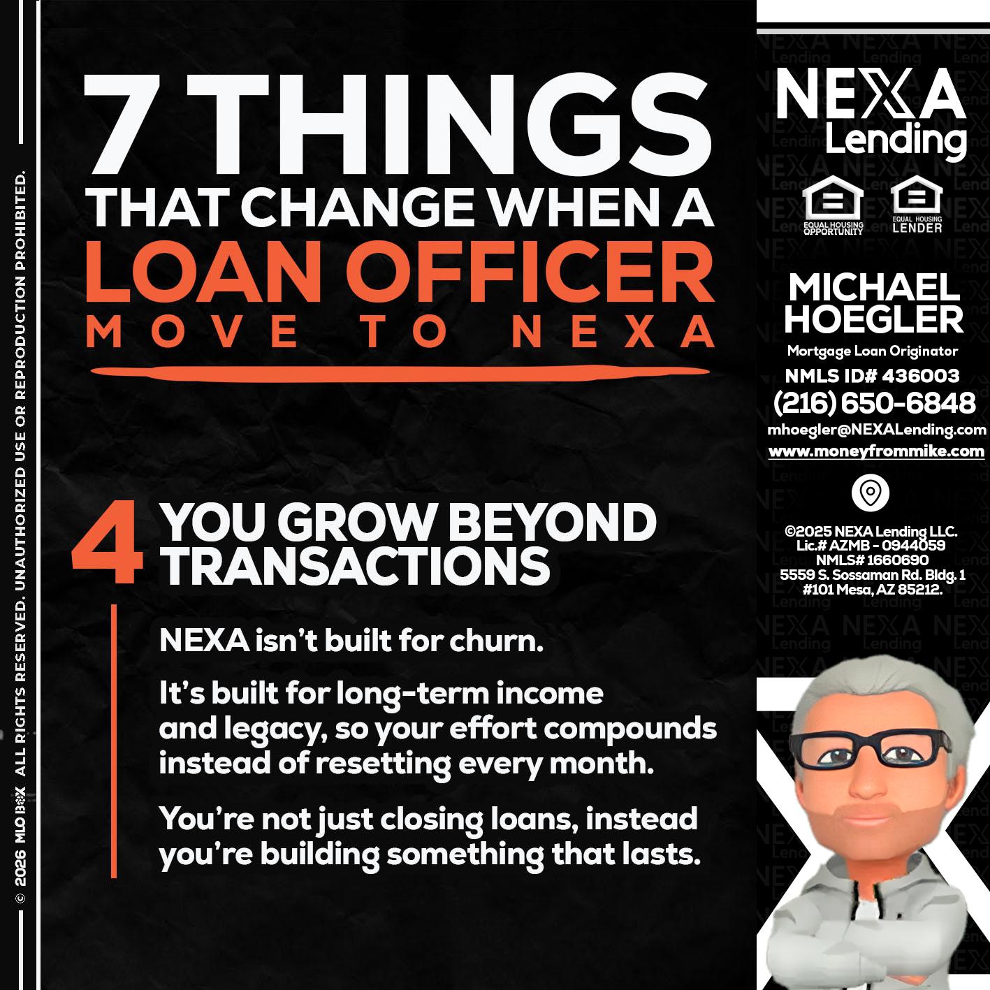 7 THINGS (4) - Michael Hoegler -Mortgage Advisor