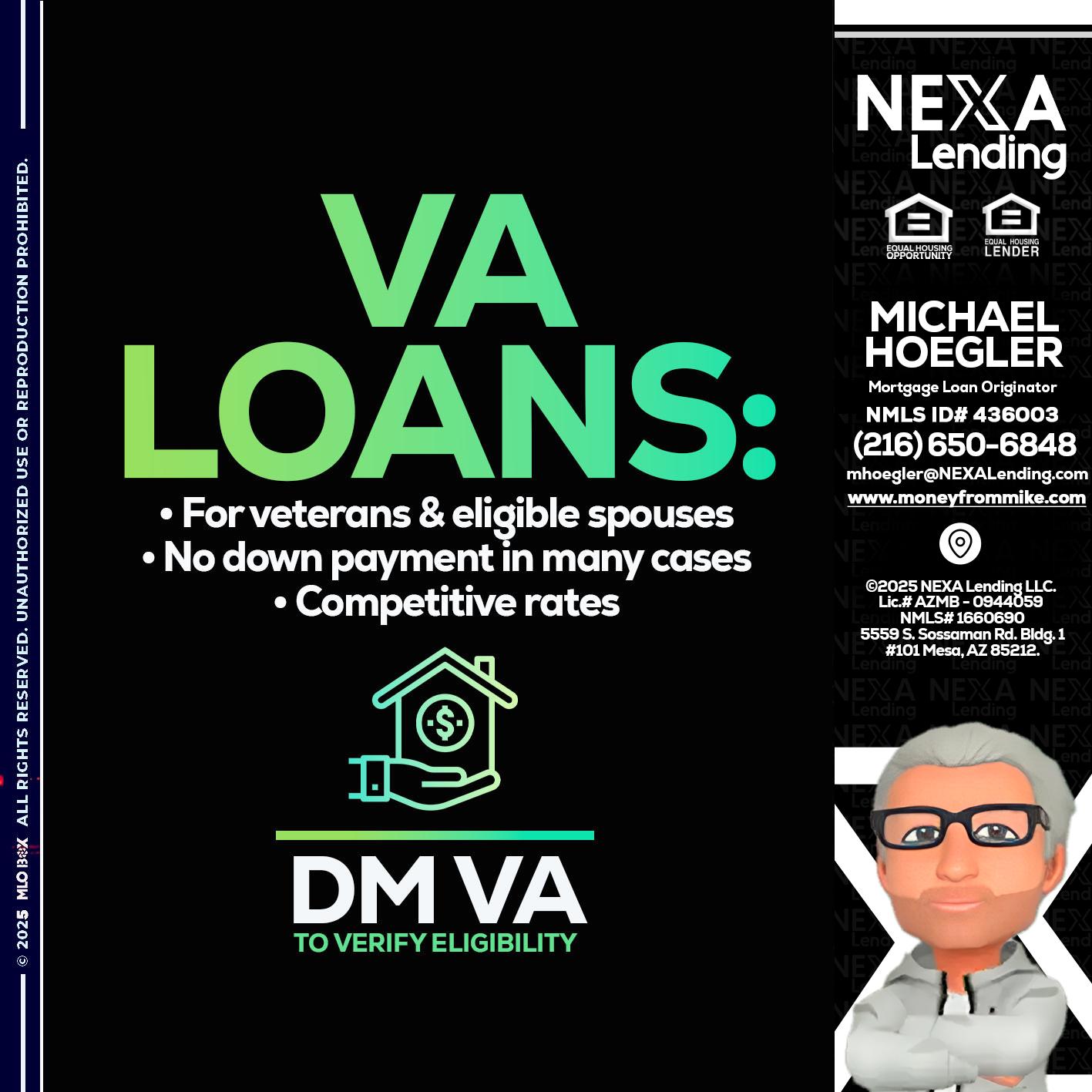 VA LOANS - Michael Hoegler -Mortgage Advisor