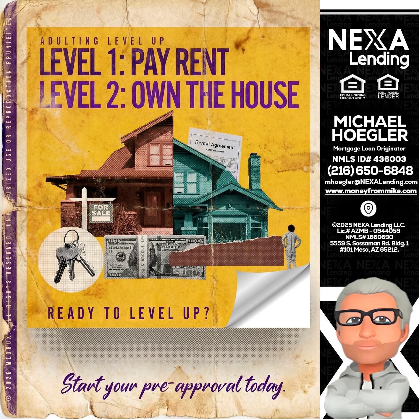 LEVEL 1 - Michael Hoegler -Mortgage Advisor