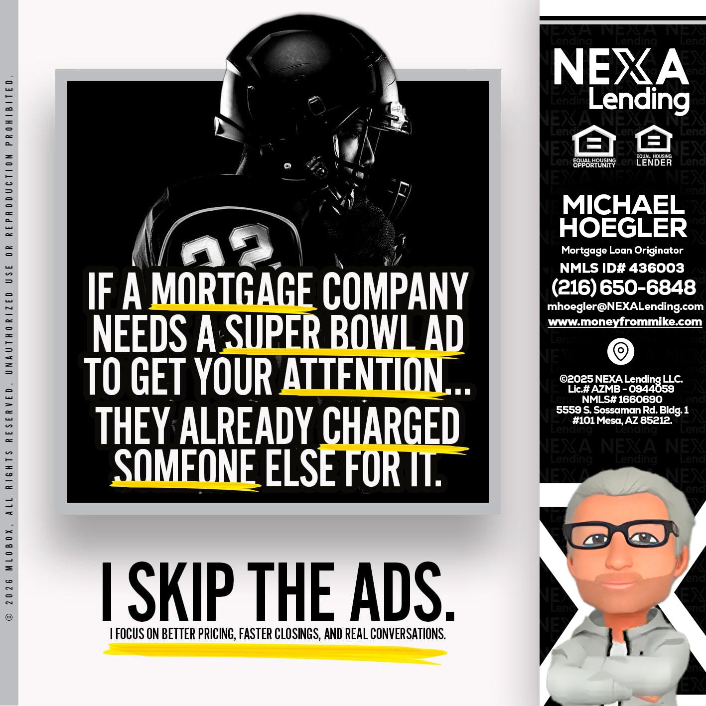if a mortgage ad - Michael Hoegler -Mortgage Advisor