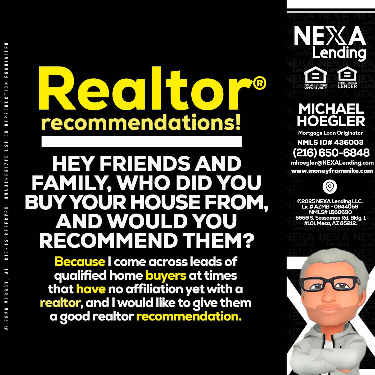 REALTOR - Michael Hoegler -Mortgage Advisor