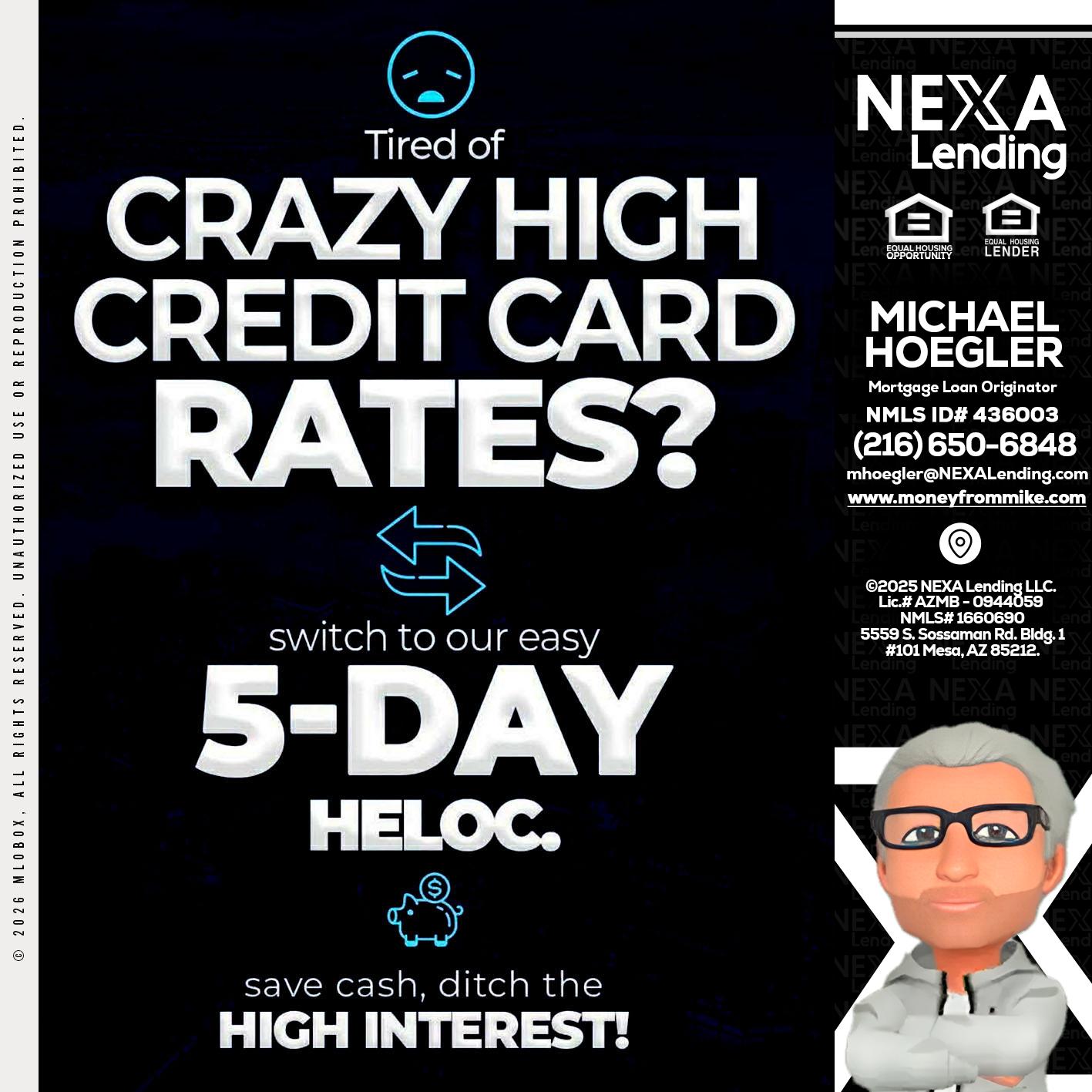 CRAZY HIGH - Michael Hoegler -Mortgage Advisor