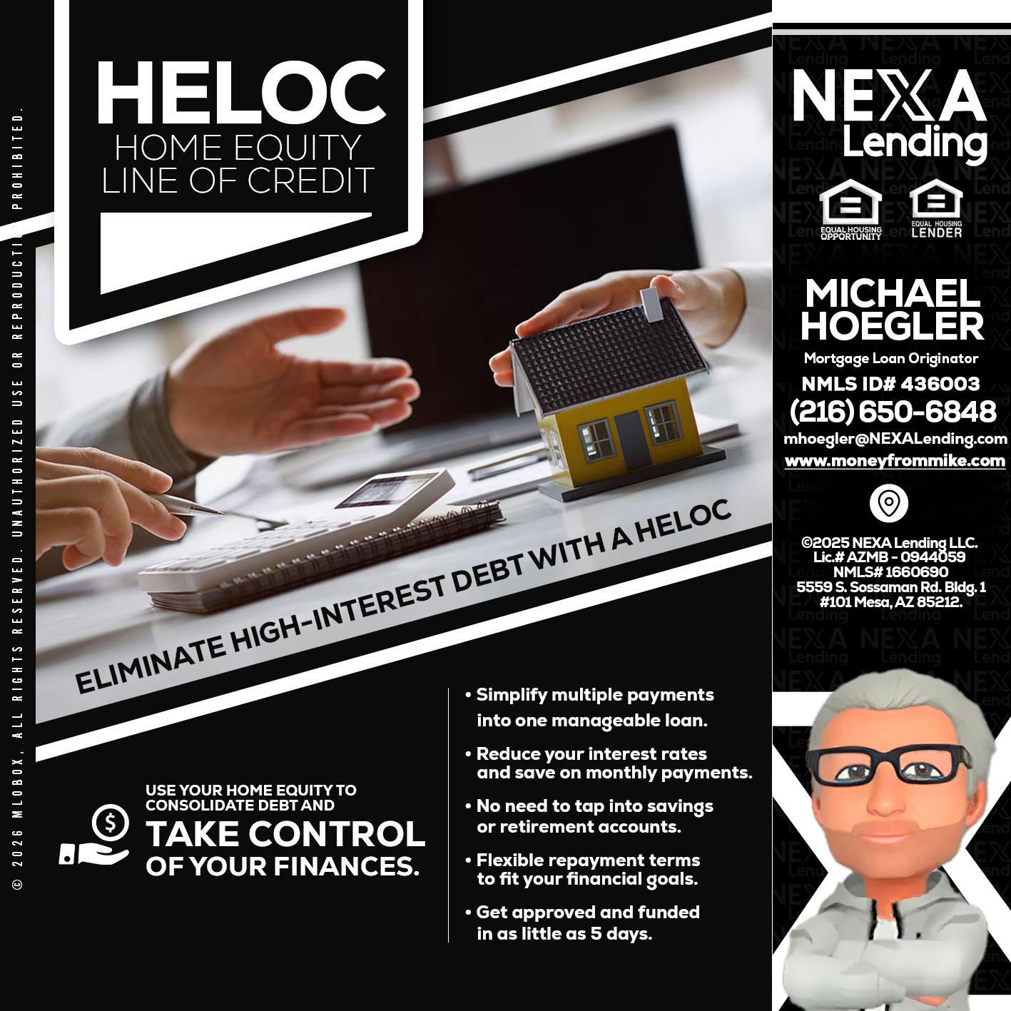 HELOC - Michael Hoegler -Mortgage Advisor