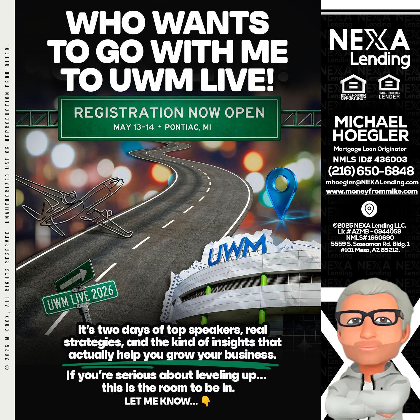 WHO WANTS - Michael Hoegler -Mortgage Advisor