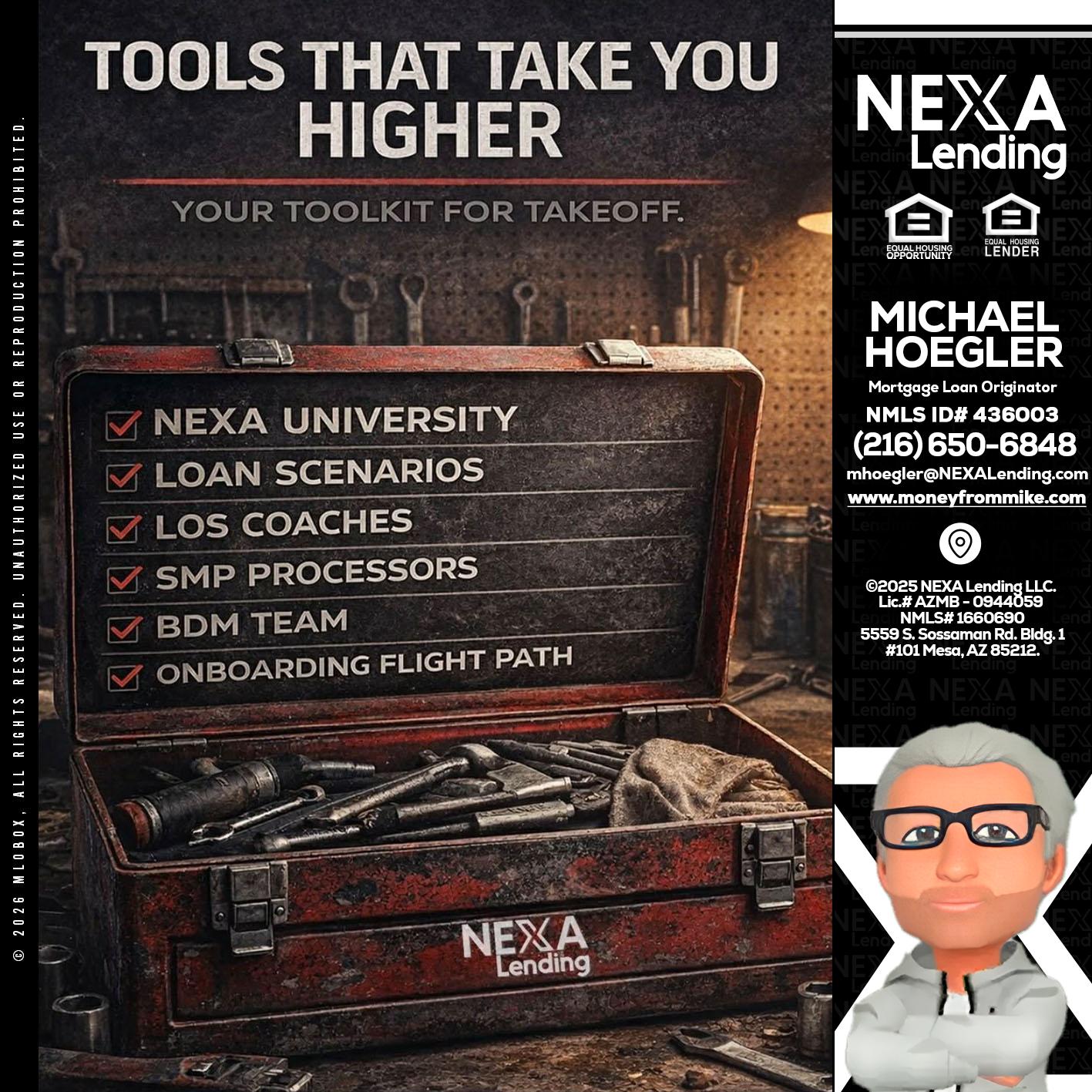 TOOLS THAT - Michael Hoegler -Mortgage Advisor