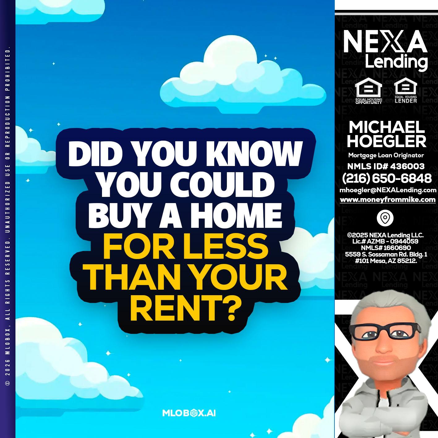 DID YOU KNOW - Michael Hoegler -Mortgage Advisor
