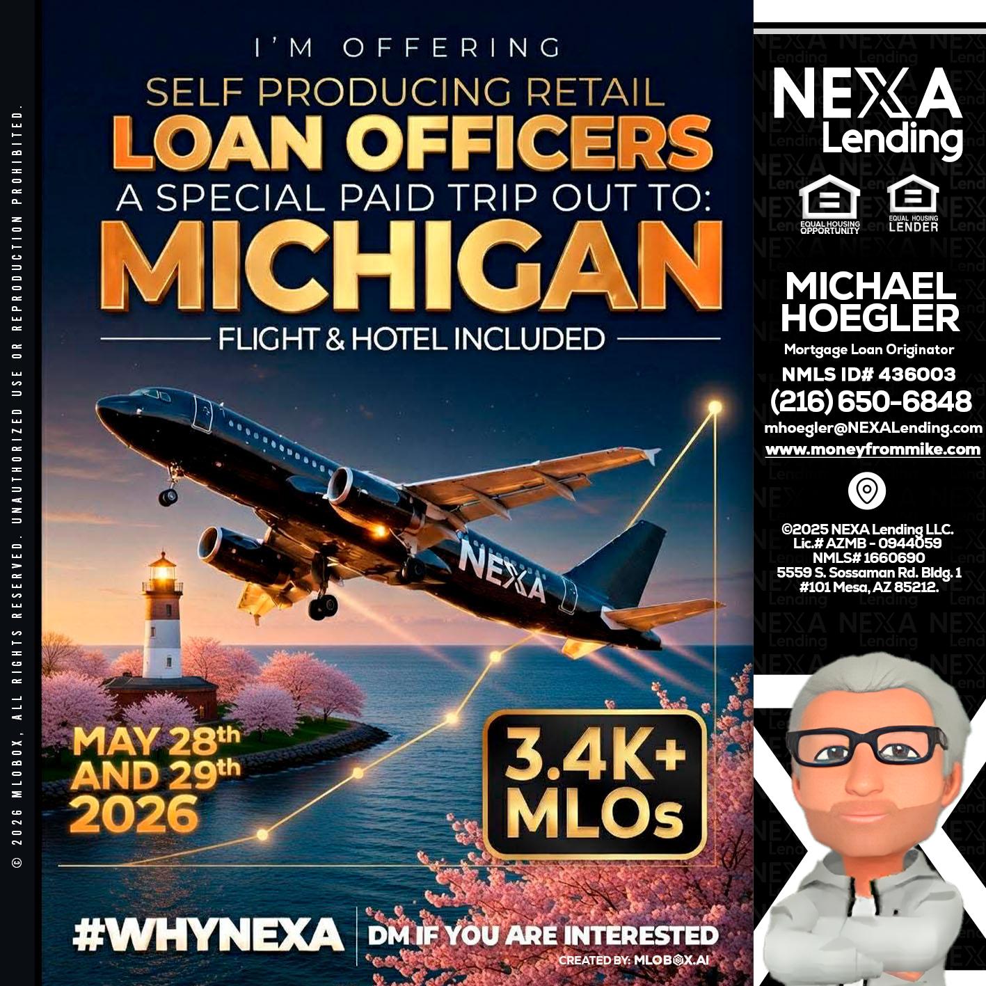 MICHIGAN TRIP - Michael Hoegler -Mortgage Advisor