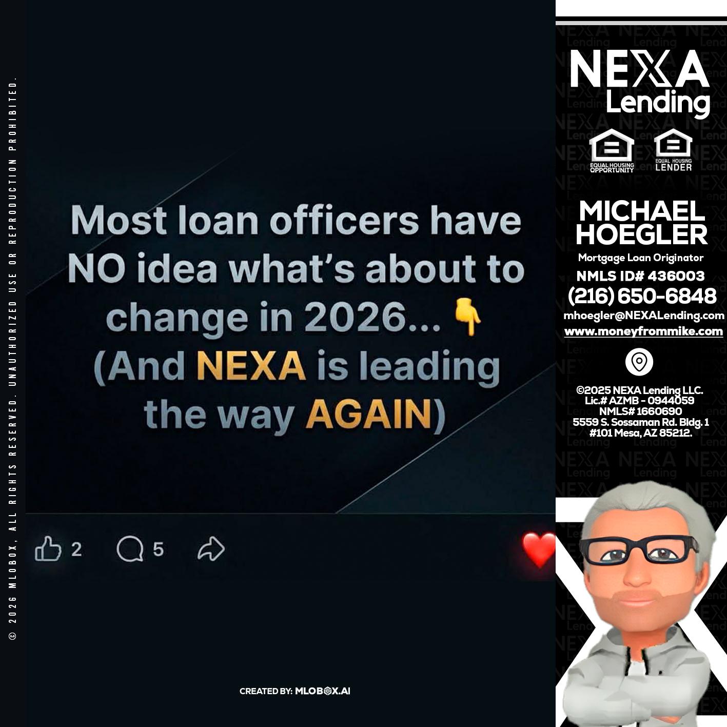 most loan officers - Michael Hoegler -Mortgage Advisor