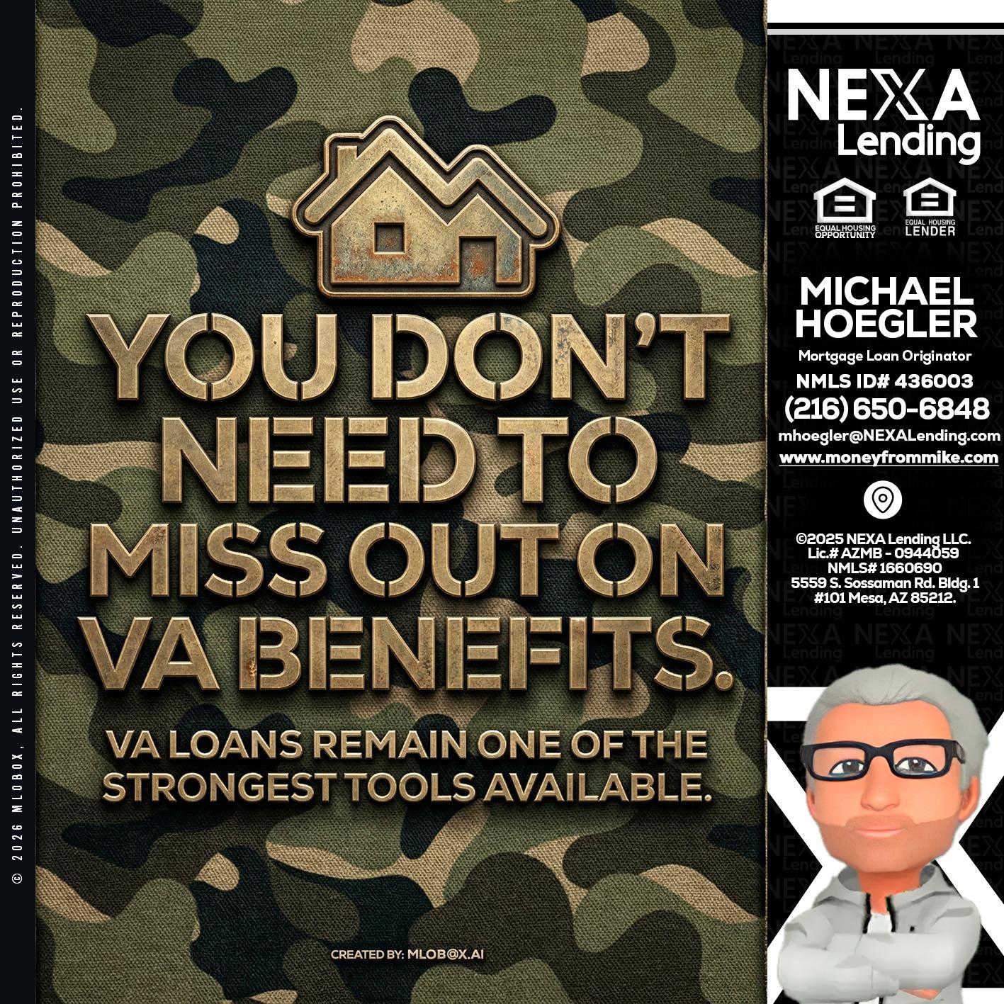 you don't need - Michael Hoegler -Mortgage Advisor