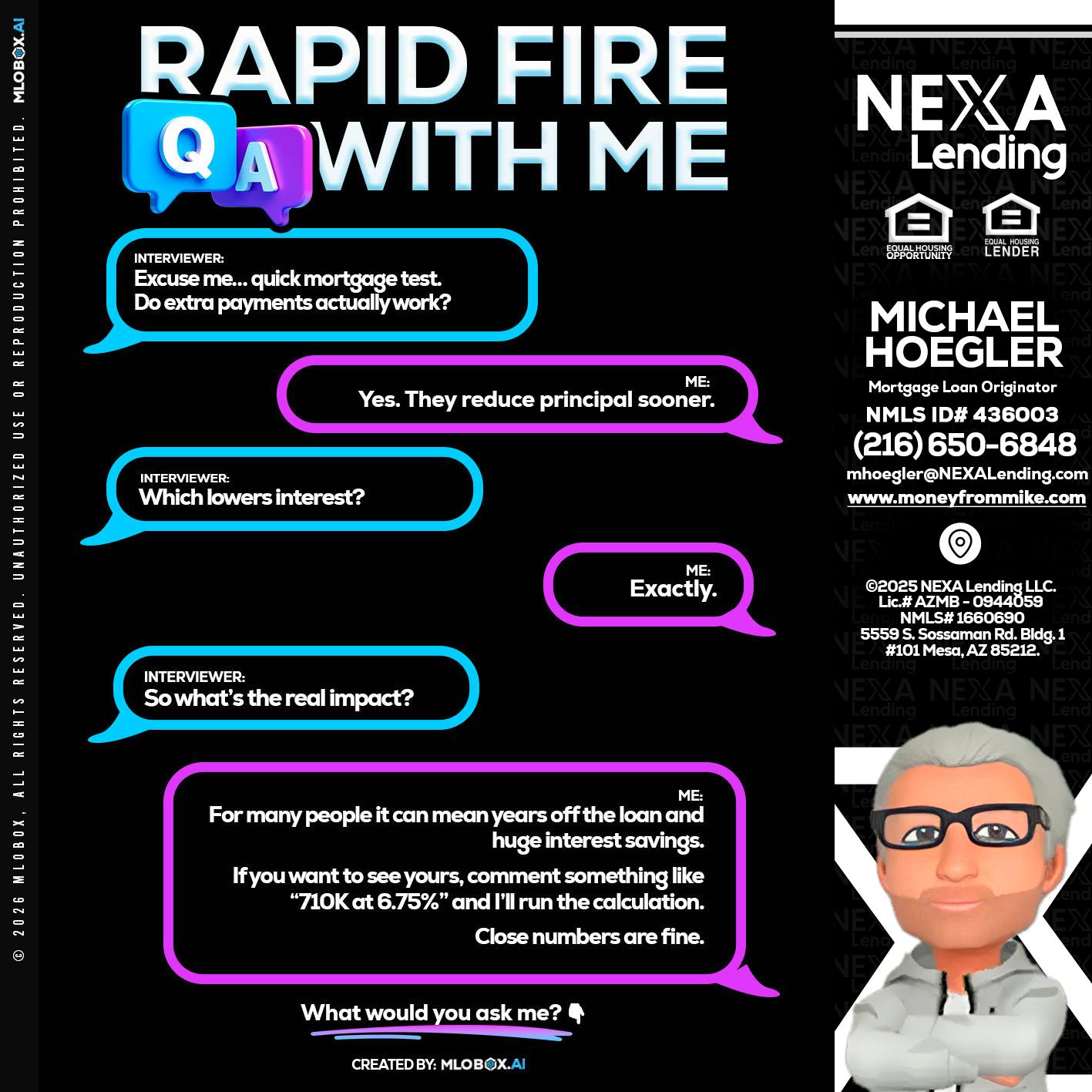 RAPID QA - Michael Hoegler -Mortgage Advisor