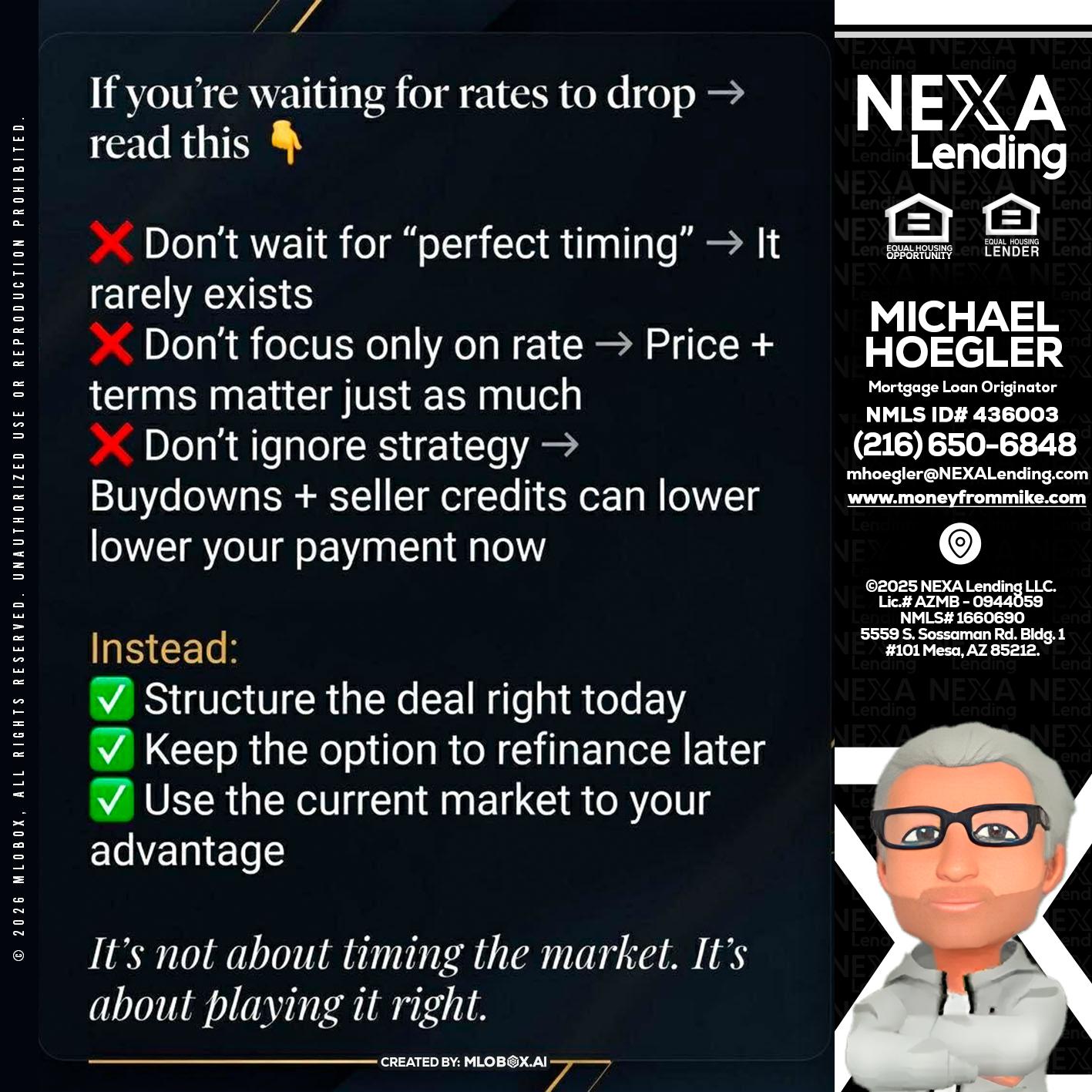 IF YOU ARE - Michael Hoegler -Mortgage Advisor