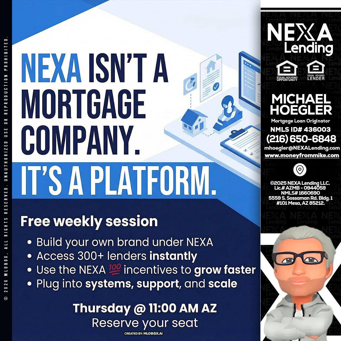 NEXA ISNT - Michael Hoegler -Mortgage Advisor