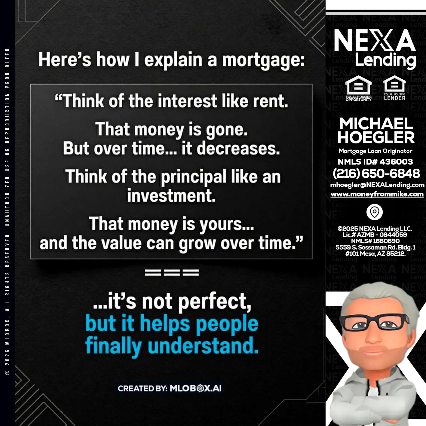 HERES NOW - Michael Hoegler -Mortgage Advisor