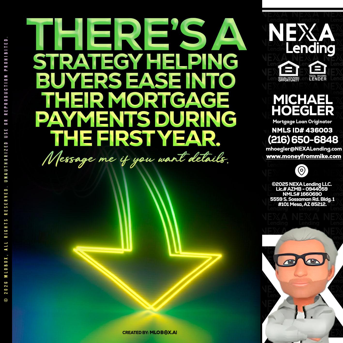 THERES A STATEGY - Michael Hoegler -Mortgage Advisor