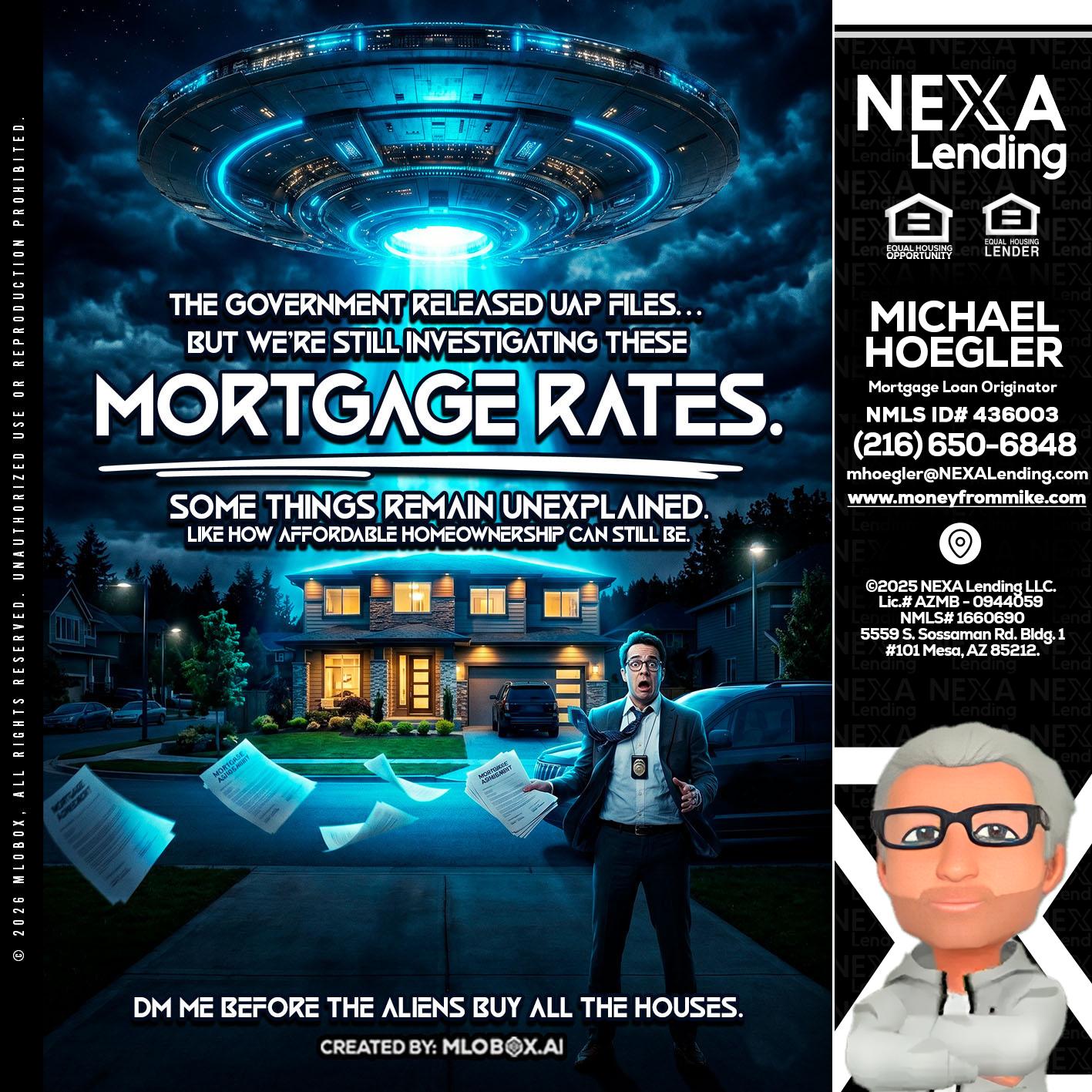 MORTGAGE RATES - Michael Hoegler -Mortgage Advisor
