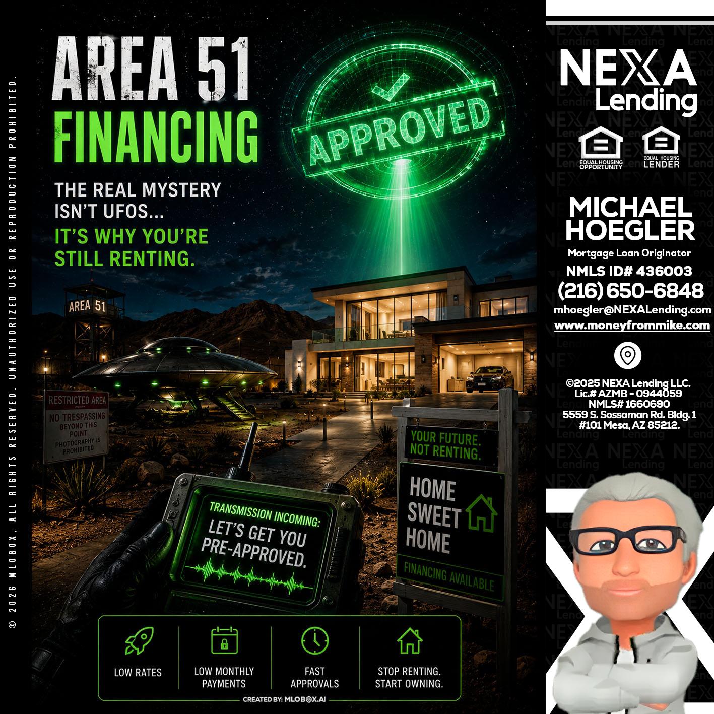 AREA 51 - Michael Hoegler -Mortgage Advisor