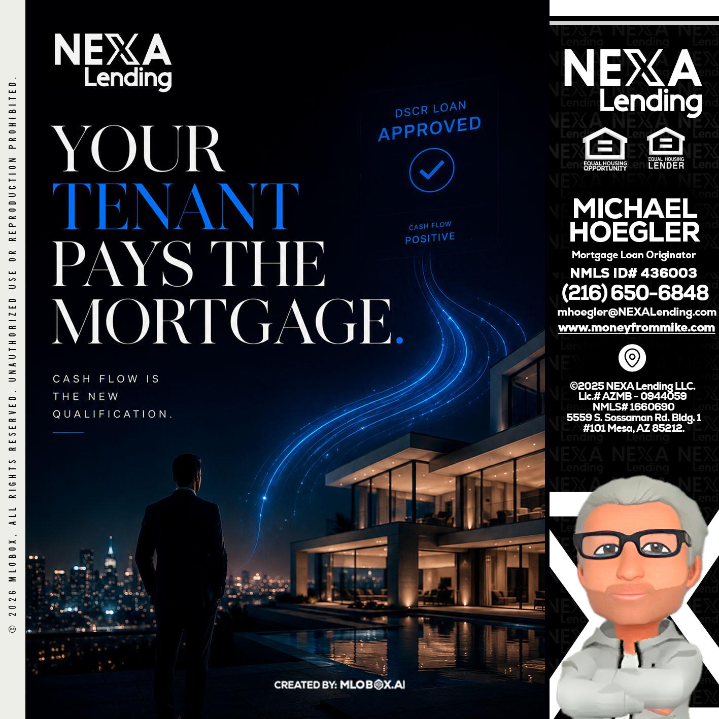 DSCR LOANS - Michael Hoegler -Mortgage Advisor