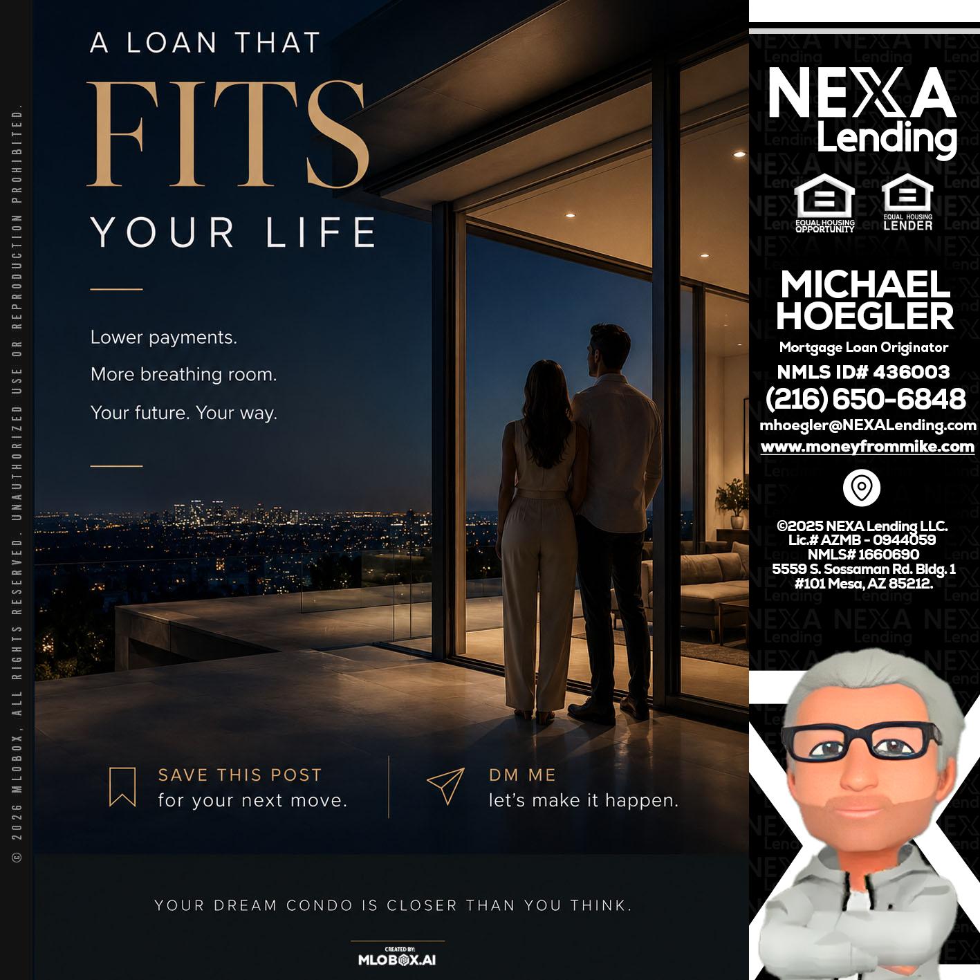 LOANS THAT FIT - Michael Hoegler -Mortgage Advisor