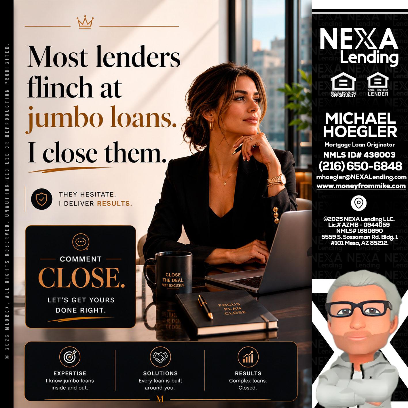 most lenders - Michael Hoegler -Mortgage Advisor