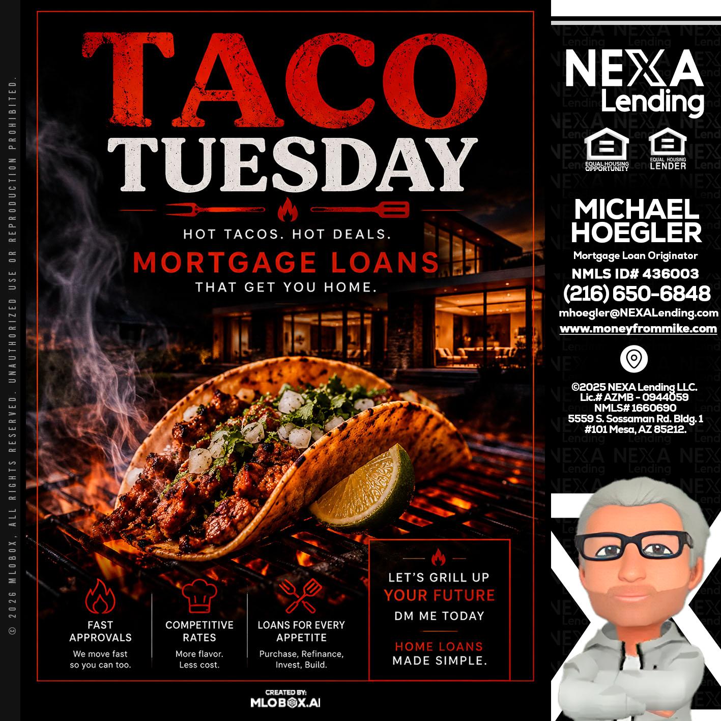 TACO TUESDAY - Michael Hoegler -Mortgage Advisor