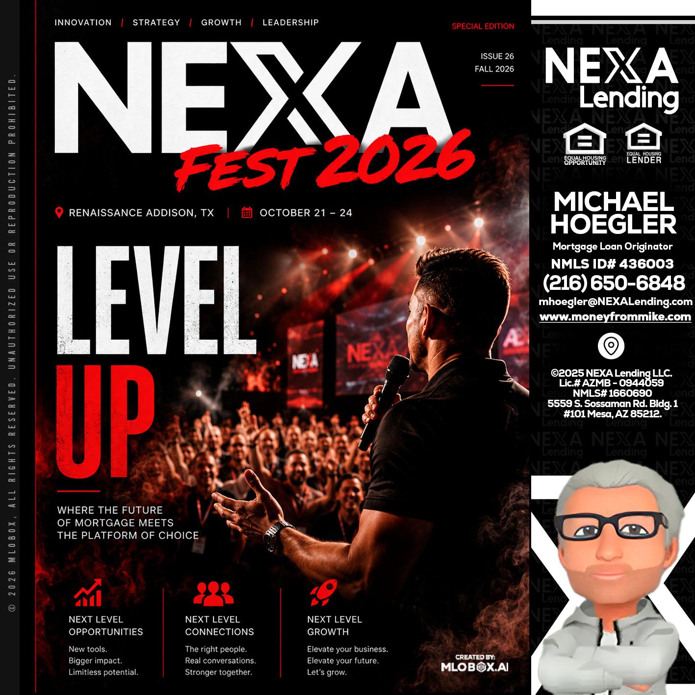 NEXA FEST 2026 - Michael Hoegler -Mortgage Advisor