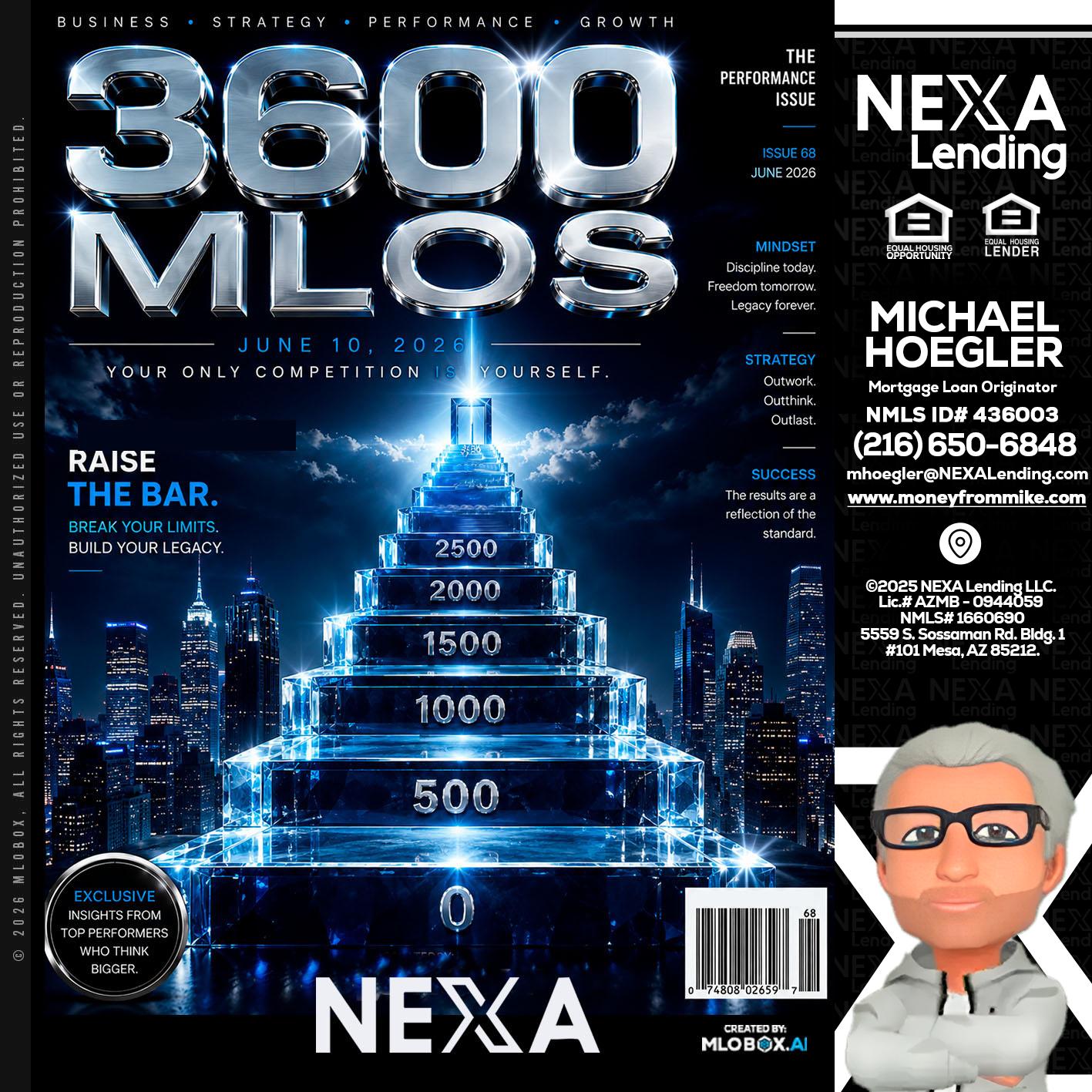 3600 MLOs - Michael Hoegler -Mortgage Advisor