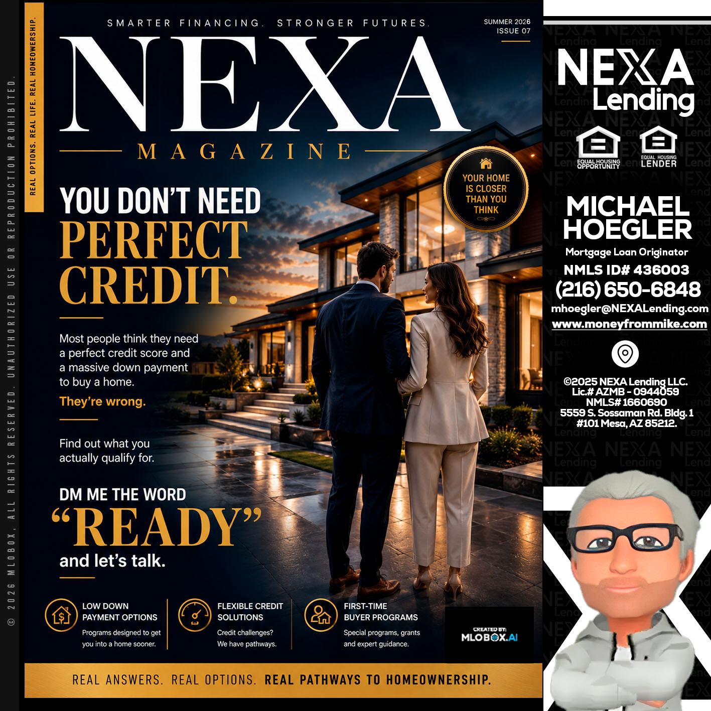 NEXA MAGAZINE - Michael Hoegler -Mortgage Advisor