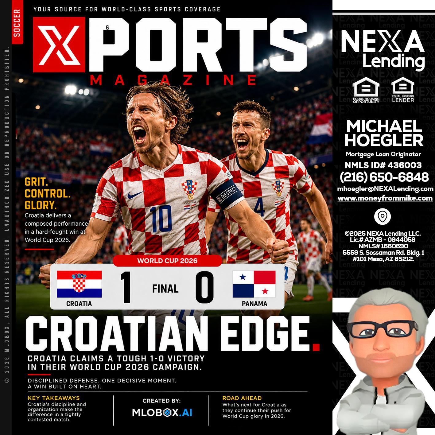 CROATIA 1-0 PANAMA - Michael Hoegler -Mortgage Advisor